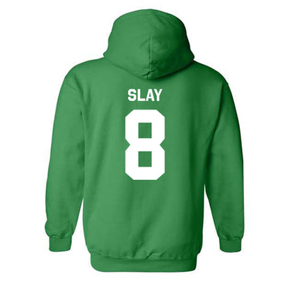 Marshall - NCAA Men's Basketball : Bryce Slay - Classic Shersey Hooded Sweatshirt-1