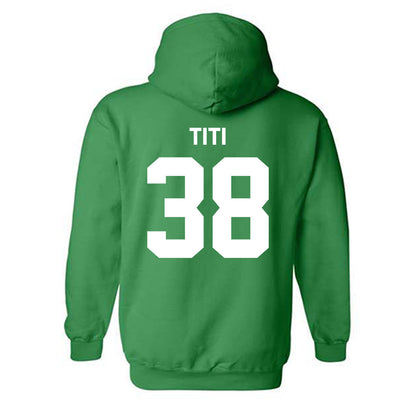 Marshall - NCAA Softball : Tia Titi - Classic Shersey Hooded Sweatshirt-1