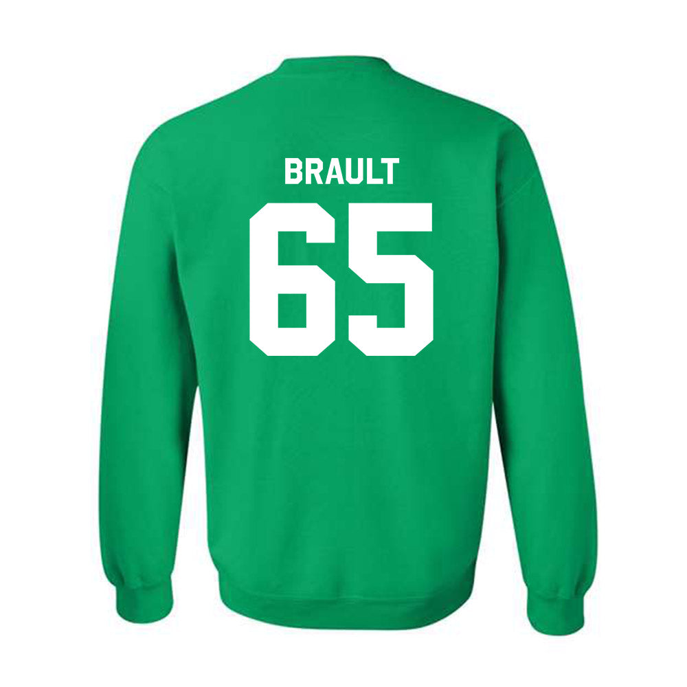 Marshall - NCAA Football : Parker Brault - Classic Shersey Crewneck Sweatshirt-1