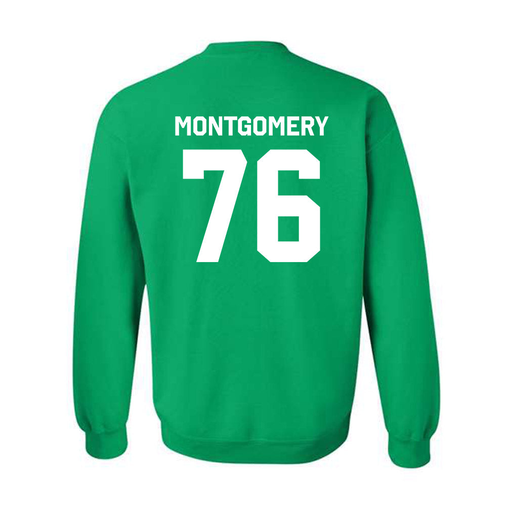 Marshall - NCAA Football : Tariq Montgomery - Classic Shersey Crewneck Sweatshirt-1