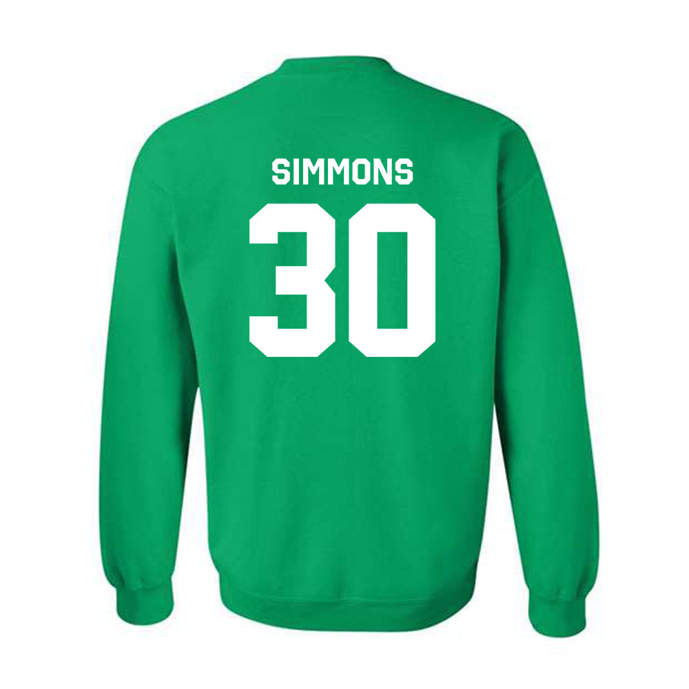 Marshall - NCAA Football : Jaasai Simmons - Classic Shersey Crewneck Sweatshirt-1