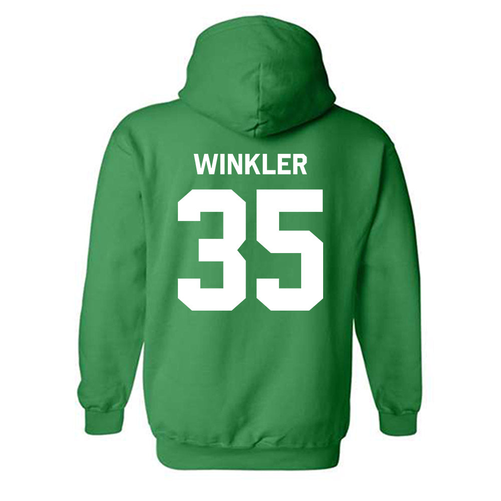 Marshall - NCAA Football : Riley Winkler - Classic Shersey Hooded Sweatshirt-1