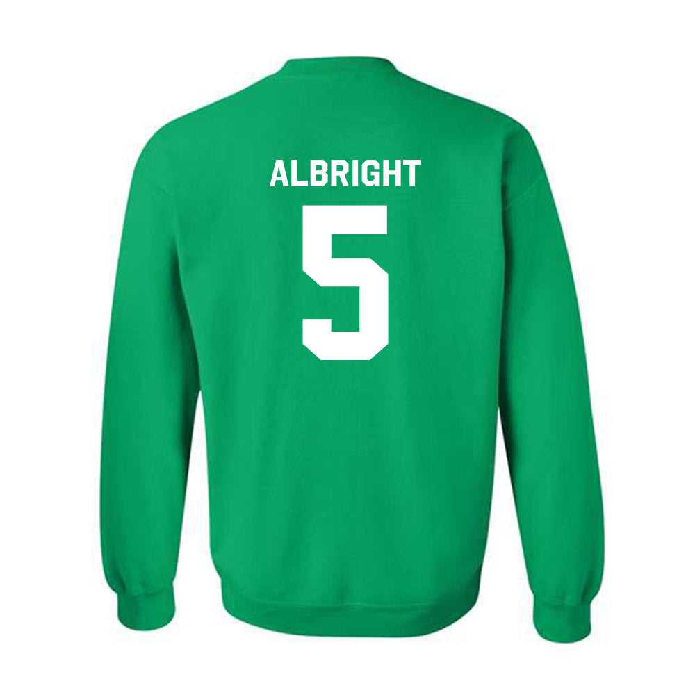 Marshall - NCAA Baseball : Blaine Albright - Classic Shersey Crewneck Sweatshirt-1