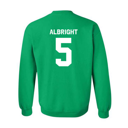 Marshall - NCAA Baseball : Blaine Albright - Classic Shersey Crewneck Sweatshirt-1