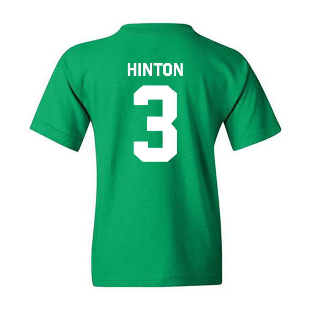 Marshall - NCAA Football : Terrente Hinton - Classic Shersey Youth T-Shirt-1