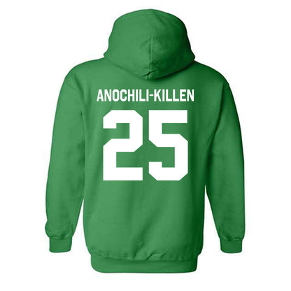 Marshall - NCAA Men's Basketball : Obinna Anochili-Killen - Classic Shersey Hooded Sweatshirt-1