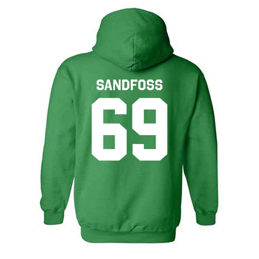 Marshall - NCAA Football : Will Sandfoss - Classic Shersey Hooded Sweatshirt-1