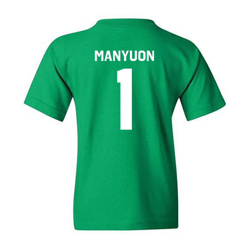 Marshall - NCAA Men's Basketball : Emmanuel Manyuon - Classic Shersey Youth T-Shirt-1