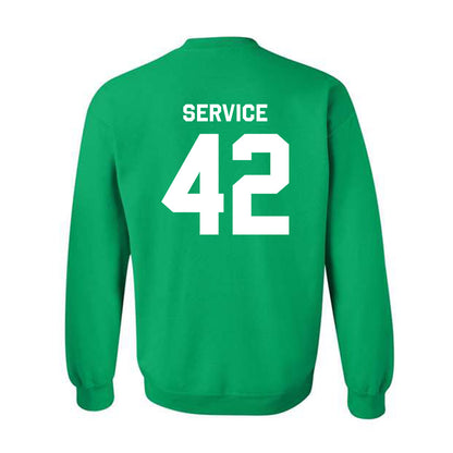 Marshall - NCAA Baseball : Oliver Service - Classic Shersey Crewneck Sweatshirt-1