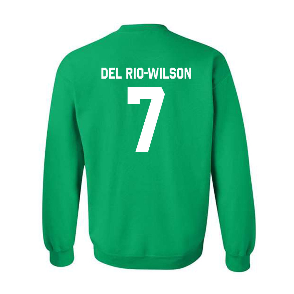 Marshall - NCAA Football : Carlos Del Rio-Wilson - Classic Shersey Crewneck Sweatshirt-1