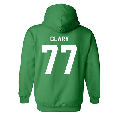Marshall - NCAA Football : Isaac Clary - Classic Shersey Hooded Sweatshirt-1