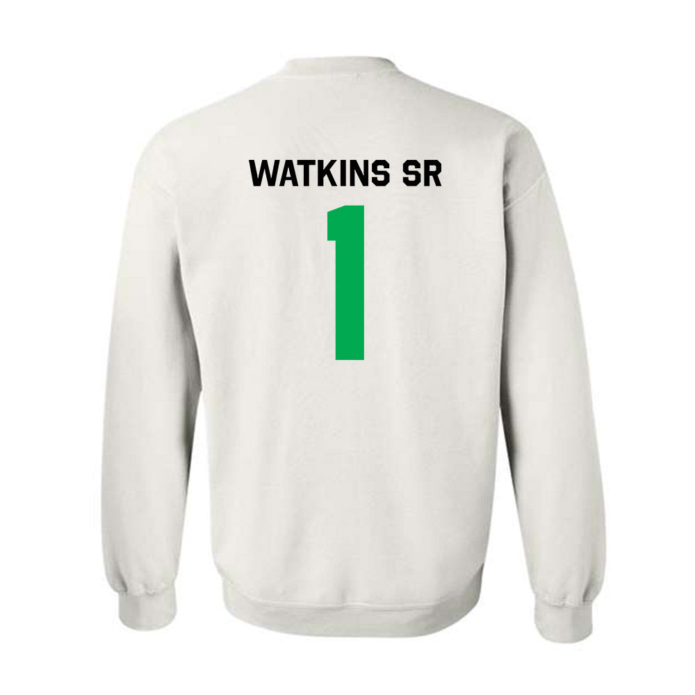 Marshall - NCAA Football : Jerlaius Watkins Sr - Classic Shersey Crewneck Sweatshirt-1