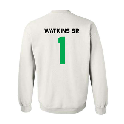 Marshall - NCAA Football : Jerlaius Watkins Sr - Classic Shersey Crewneck Sweatshirt-1