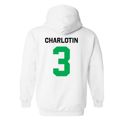 Marshall - NCAA Men's Basketball : Alex Charlotin - Classic Shersey Hooded Sweatshirt-1