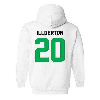Marshall - NCAA Women's Basketball : Peyton Illderton - Classic Shersey Hooded Sweatshirt-1