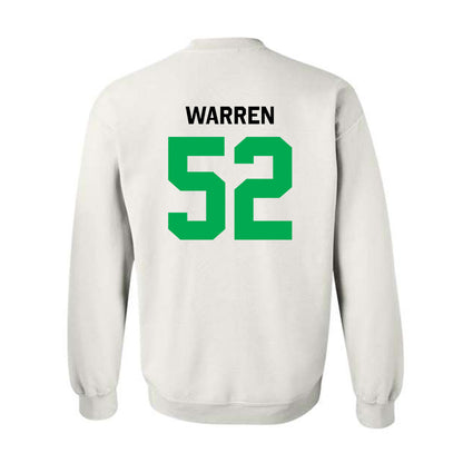 Marshall - NCAA Football : Mikailin Warren - Classic Shersey Crewneck Sweatshirt-1