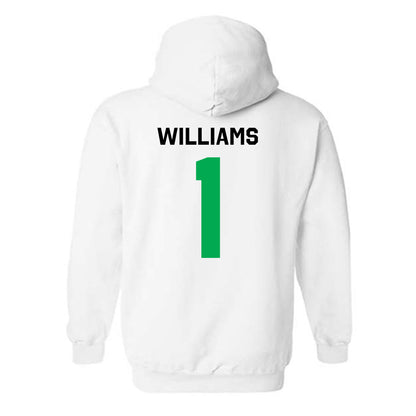 Marshall - NCAA Women's Basketball : TreShondra Williams - Classic Shersey Hooded Sweatshirt-1