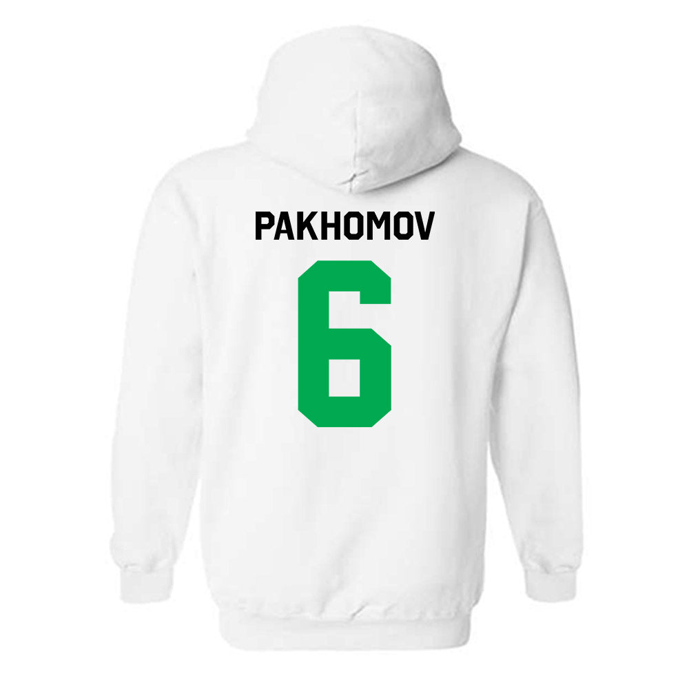 Marshall - NCAA Men's Soccer : Nikita Pakhomov - Classic Shersey Hooded Sweatshirt-1