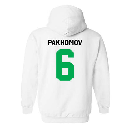 Marshall - NCAA Men's Soccer : Nikita Pakhomov - Classic Shersey Hooded Sweatshirt-1