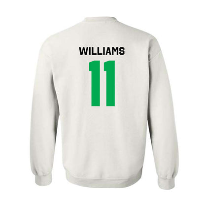 Marshall - NCAA Football : Drew Williams - Classic Shersey Crewneck Sweatshirt-1