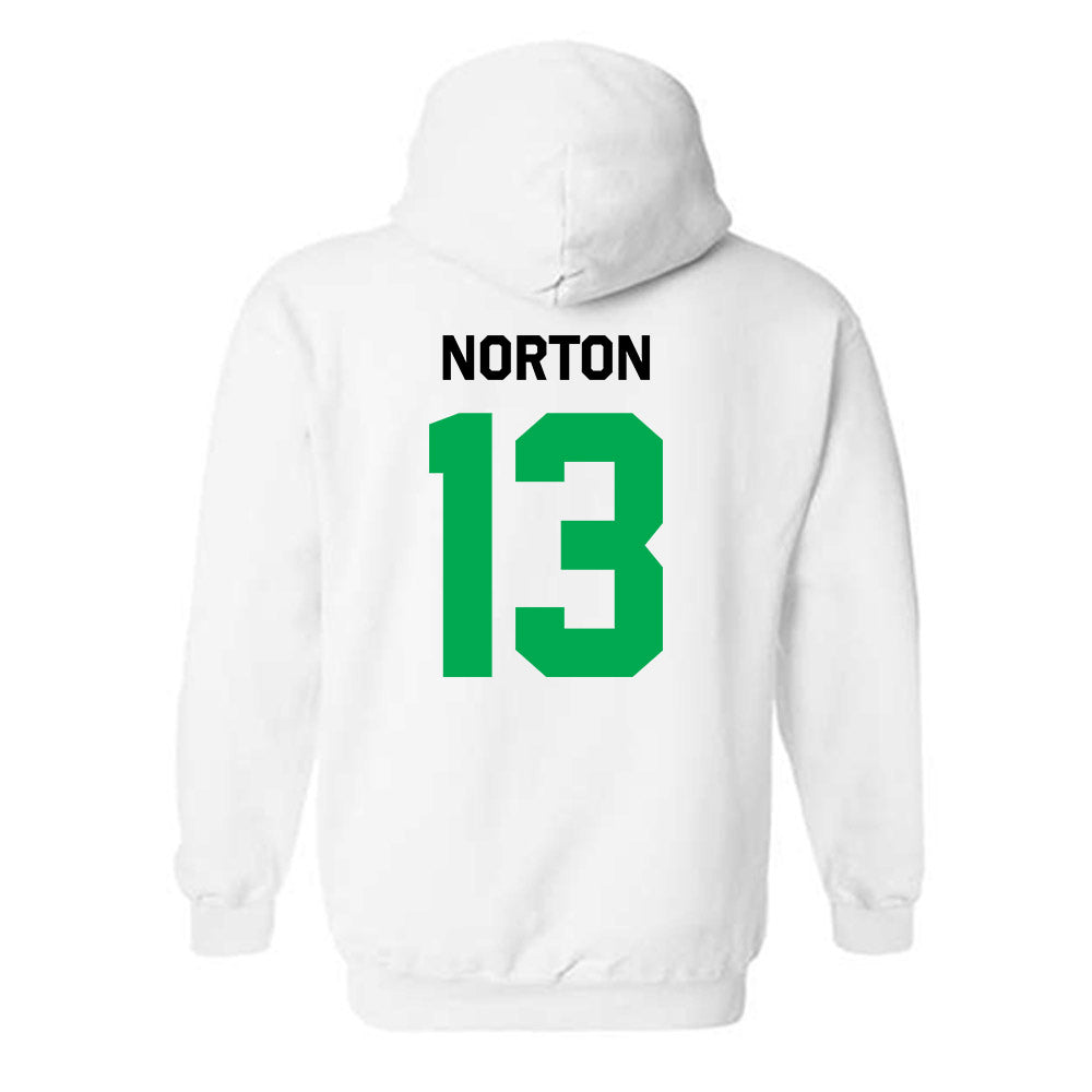 Marshall - NCAA Football : Adrian Norton - Classic Shersey Hooded Sweatshirt-1