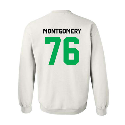 Marshall - NCAA Football : Tariq Montgomery - Classic Shersey Crewneck Sweatshirt-1