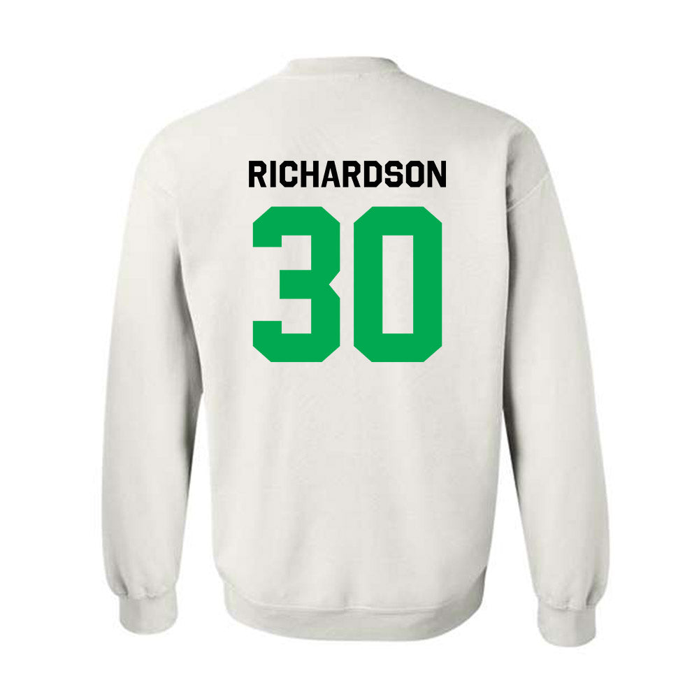 Marshall - NCAA Baseball : Hunter Richardson - Classic Shersey Crewneck Sweatshirt-1