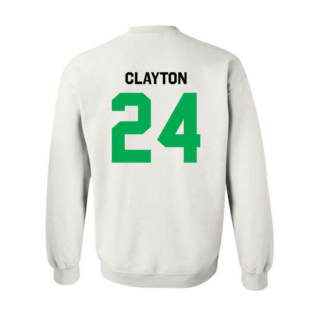Marshall - NCAA Football : Jacarius Clayton - Classic Shersey Crewneck Sweatshirt-1