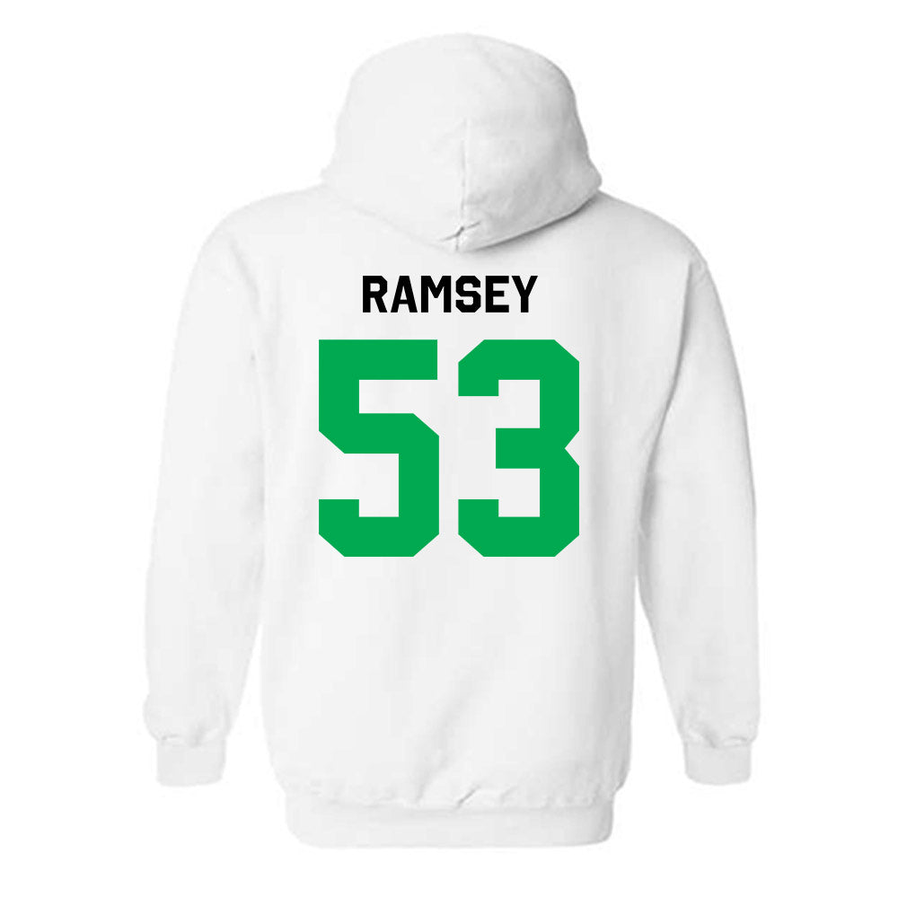 Marshall - NCAA Football : Mason Ramsey - Classic Shersey Hooded Sweatshirt-1