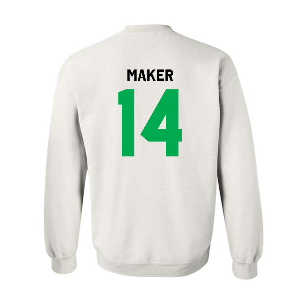 Marshall - NCAA Men's Basketball : Khaman Maker - Classic Shersey Crewneck Sweatshirt-1