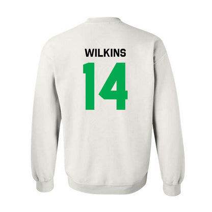 Marshall - NCAA Football : Khalil Wilkins - Classic Shersey Crewneck Sweatshirt-1