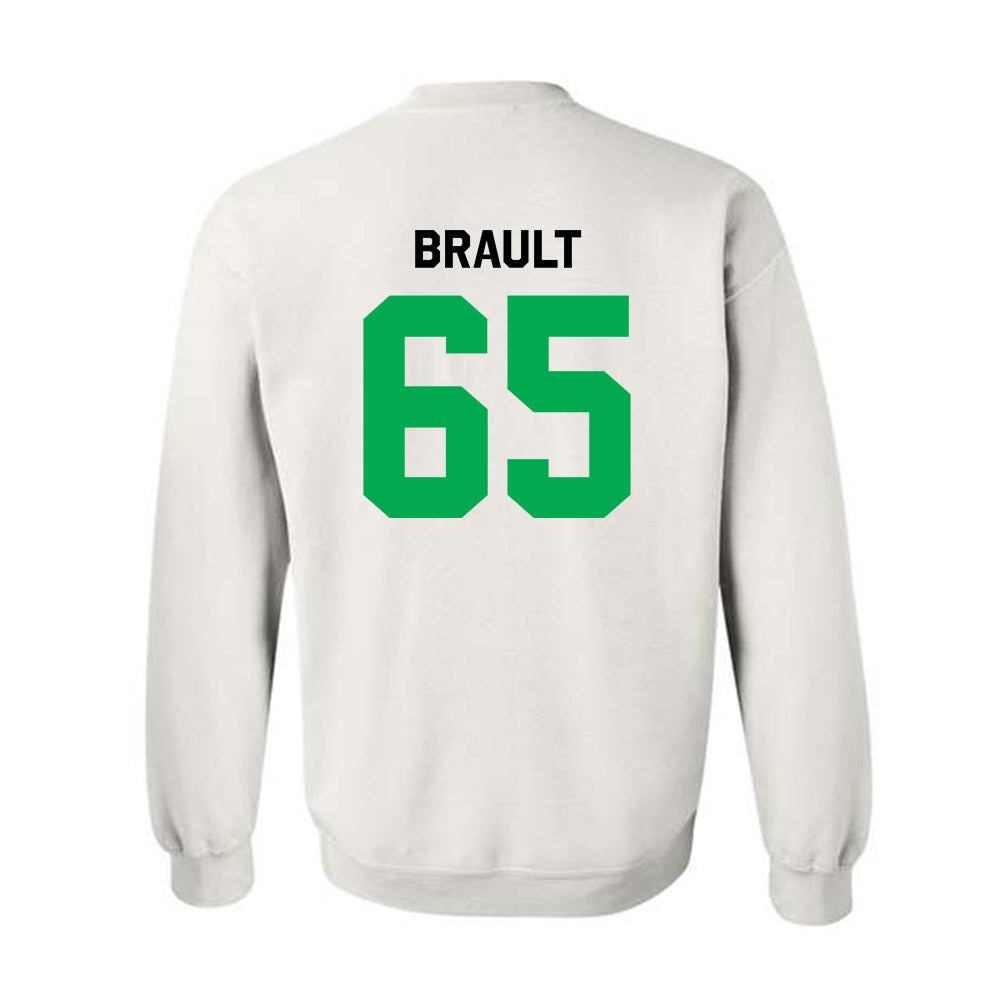 Marshall - NCAA Football : Parker Brault - Classic Shersey Crewneck Sweatshirt-1