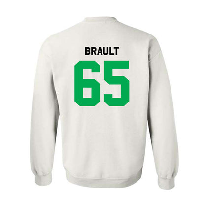 Marshall - NCAA Football : Parker Brault - Classic Shersey Crewneck Sweatshirt-1