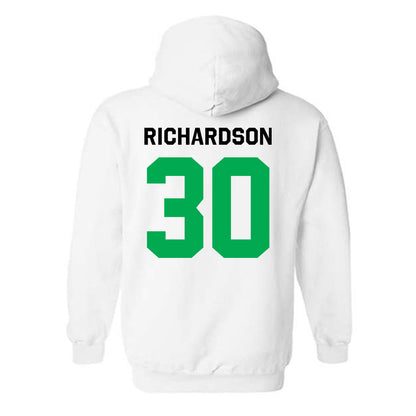 Marshall - NCAA Baseball : Hunter Richardson - Classic Shersey Hooded Sweatshirt-1
