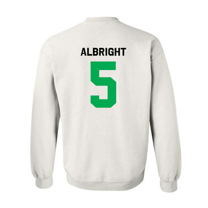 Marshall - NCAA Baseball : Blaine Albright - Classic Shersey Crewneck Sweatshirt-1