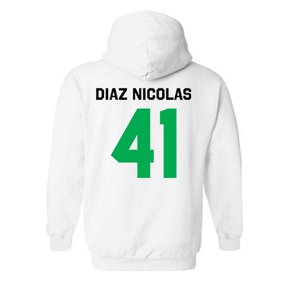 Marshall - NCAA Football : Jorge Diaz Nicolas - Classic Shersey Hooded Sweatshirt-1