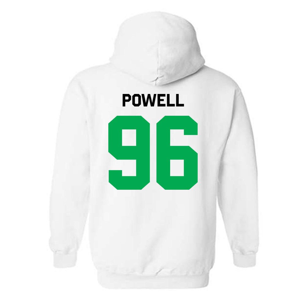 Marshall - NCAA Football : Ty Powell - Classic Shersey Hooded Sweatshirt-1