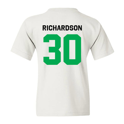 Marshall - NCAA Baseball : Hunter Richardson - Classic Shersey Youth T-Shirt-1