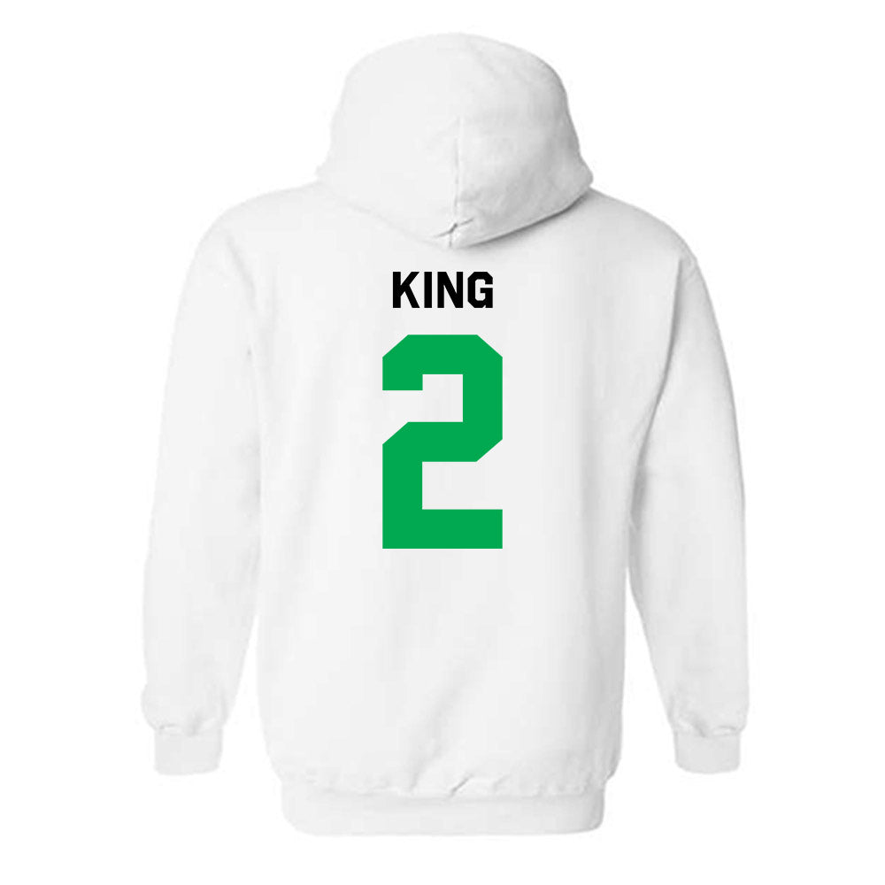 Marshall - NCAA Women's Basketball : Blessing King - Classic Shersey Hooded Sweatshirt-1