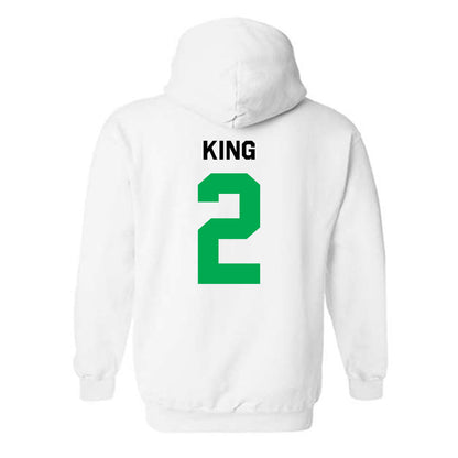 Marshall - NCAA Women's Basketball : Blessing King - Classic Shersey Hooded Sweatshirt-1