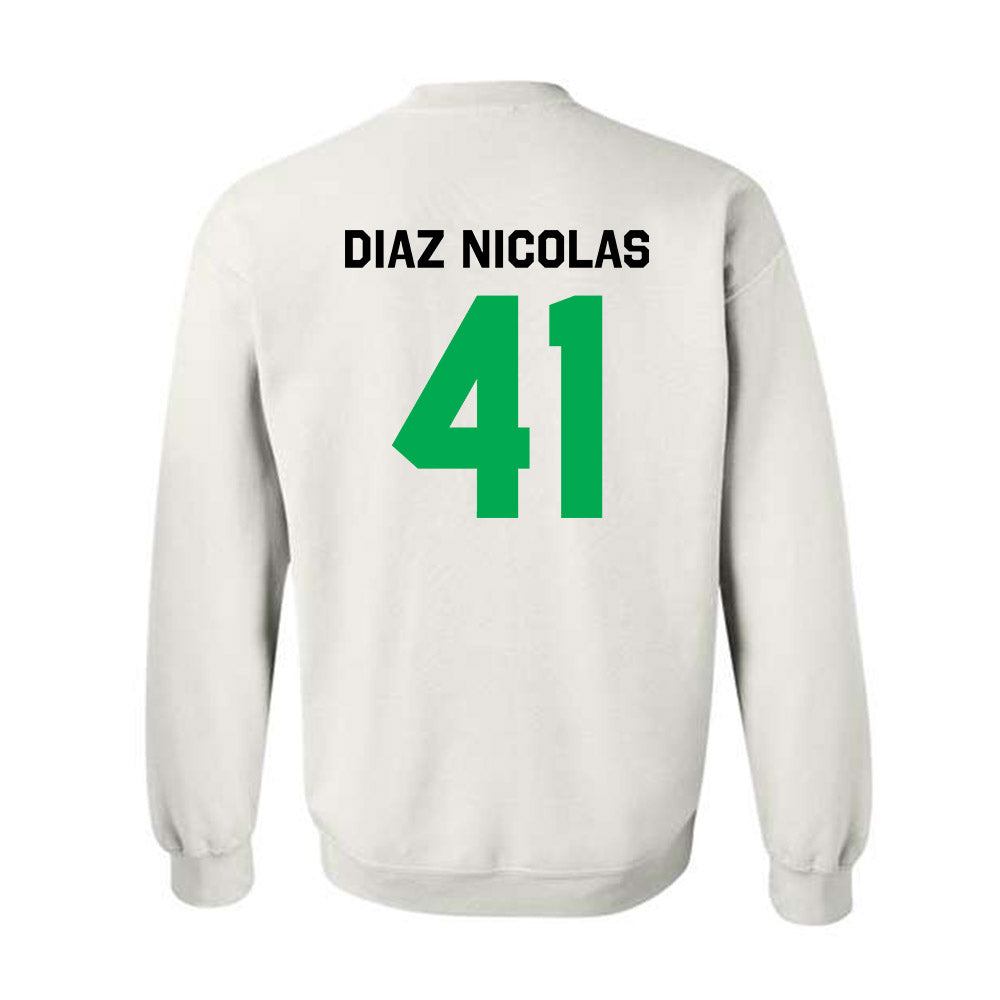 Marshall - NCAA Football : Jorge Diaz Nicolas - Classic Shersey Crewneck Sweatshirt-1