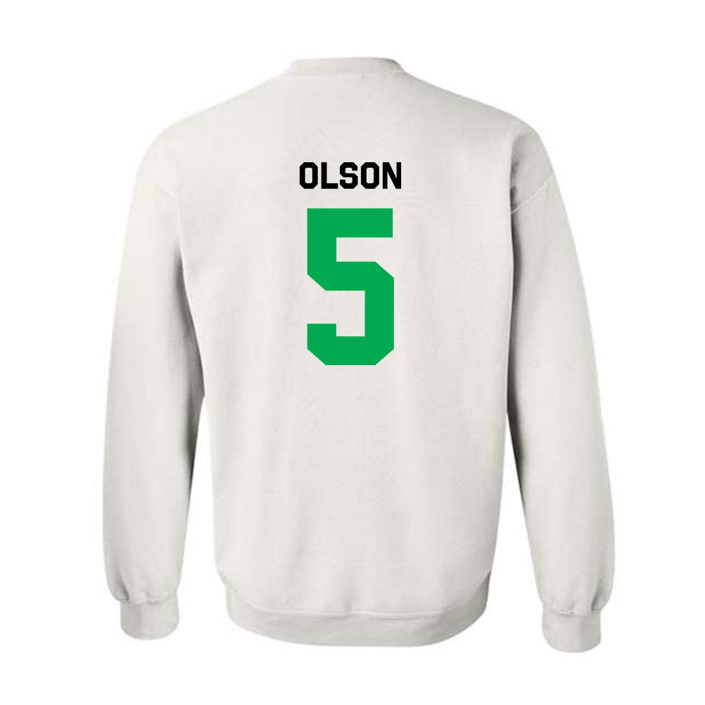 Marshall - NCAA Women's Basketball : Olivia Olson - Classic Shersey Crewneck Sweatshirt-1