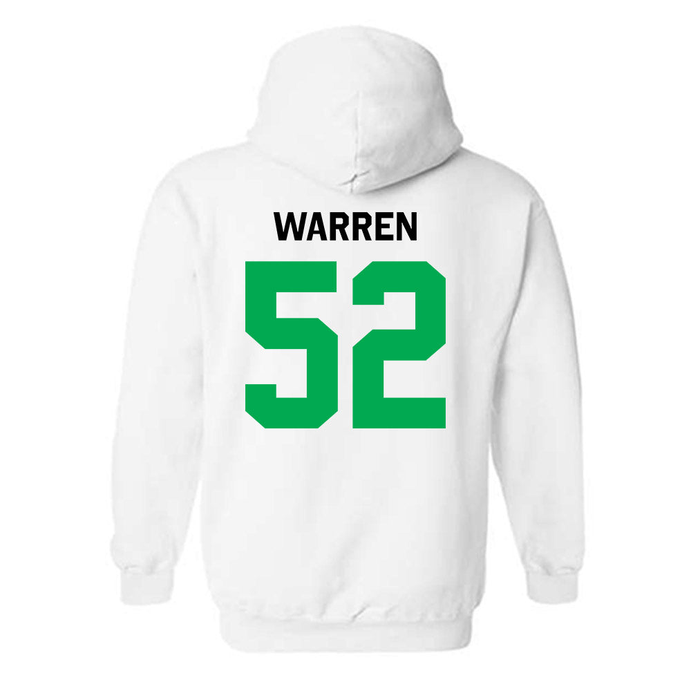 Marshall - NCAA Football : Mikailin Warren - Classic Shersey Hooded Sweatshirt-1