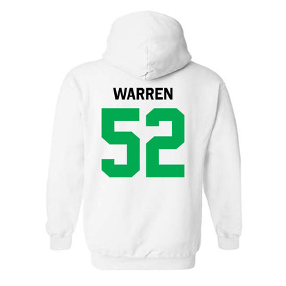 Marshall - NCAA Football : Mikailin Warren - Classic Shersey Hooded Sweatshirt-1
