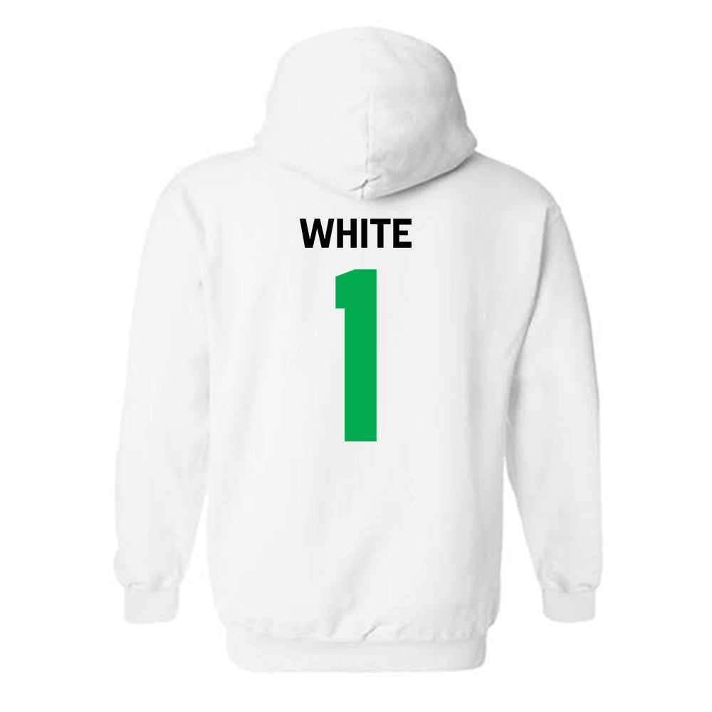 Marshall - NCAA Men's Basketball : Kaiden White - Classic Shersey Hooded Sweatshirt-1