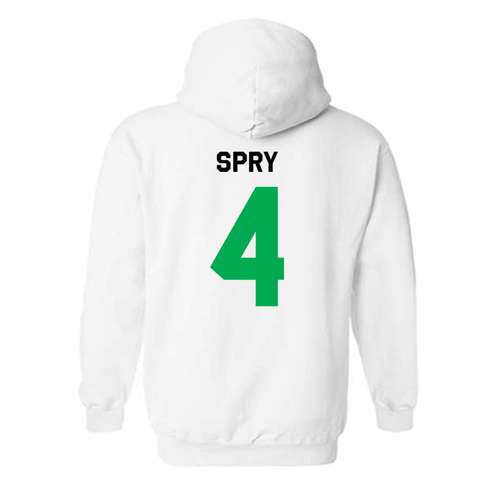 Marshall - NCAA Softball : Kate Spry - Classic Shersey Hooded Sweatshirt-1
