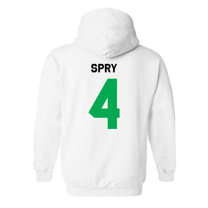 Marshall - NCAA Softball : Kate Spry - Classic Shersey Hooded Sweatshirt-1