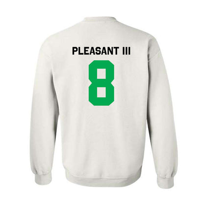 Marshall - NCAA Football : Eddie Pleasant III - Classic Shersey Crewneck Sweatshirt-1