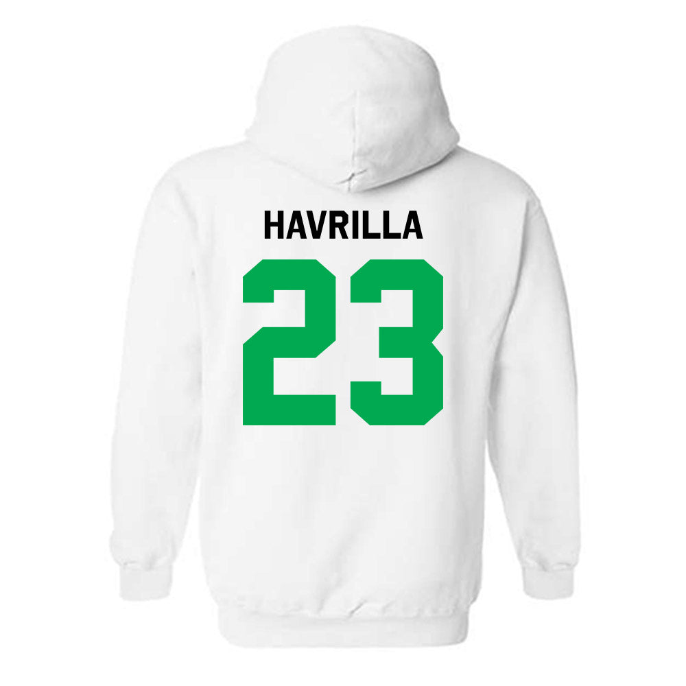 Marshall - NCAA Baseball : AJ Havrilla - Classic Shersey Hooded Sweatshirt-1