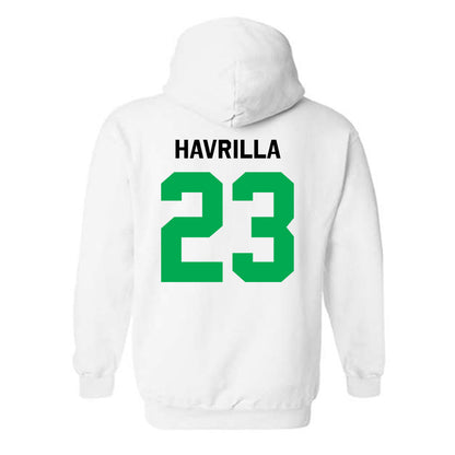 Marshall - NCAA Baseball : AJ Havrilla - Classic Shersey Hooded Sweatshirt-1